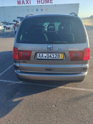 SEAT Alhambra 2.0 TDI 140CV Gris Oscuro 2008