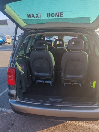 SEAT Alhambra 2.0 TDI 140CV Gris Oscuro 2008