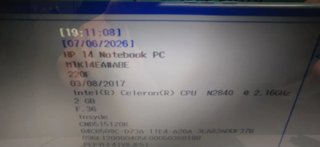 Portátil HP 14-R203NS Negro