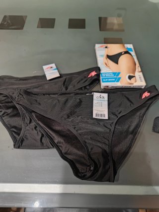 2/ Unid Braguita Bikini F2 negra talla 42 - 44