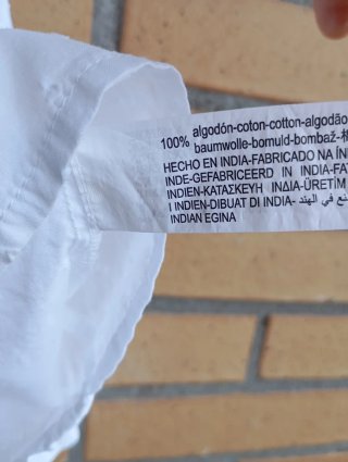 Blusa Zara Blanca Volantes