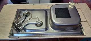 Cocina encimera caravana