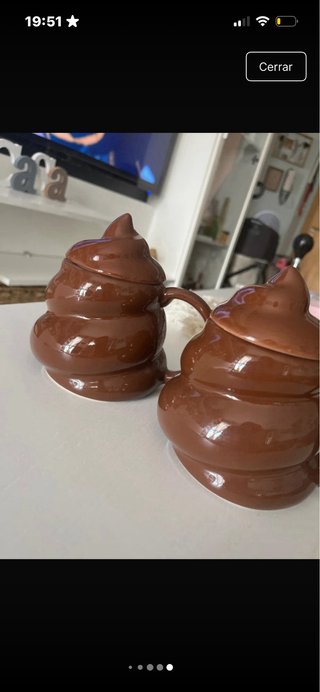 Tazas Caca Emoji Juego