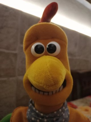 Peluche Rocky Galline in Fuga 1999 parlante