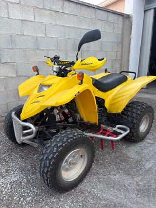 QUAD ADLY ATV 300 Amarillo