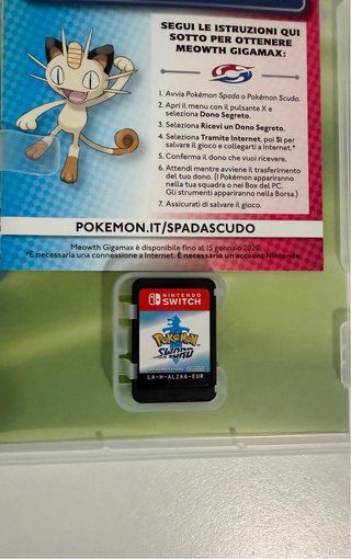 Pokemon Spada Nintendo Switch