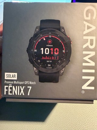 Garmin Fenix 7 Solar Negro