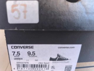 Converse All Star Negras Talla 41