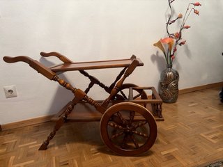 Carrito camarera madera clásico vintage