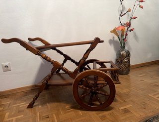Carrito camarera madera clásico vintage
