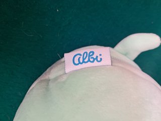 Cuscino/Maschera a forma di anguria per bambini
