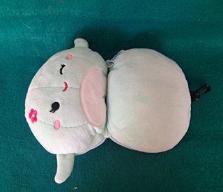 Cuscino/Maschera a forma di anguria per bambini