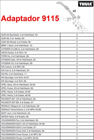 Portabicicletas Thule ClipOn High 9105 (2 bicis)