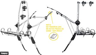 Portabicicletas Thule ClipOn High 9105 (2 bicis)
