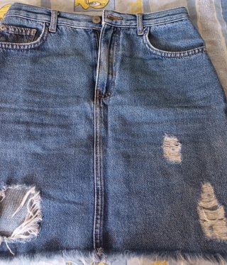Falda vaquera talla S