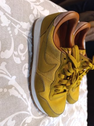 Nike Bambas Marrones y Amarillas