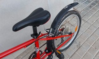 Bicicleta Infantil Btwin Roja