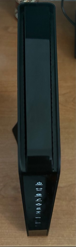 Router WiFi Negro
