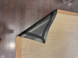 Alfombra de vinilo beige