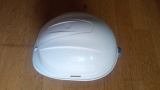 Casco de obra / seguridad / construcción blanco