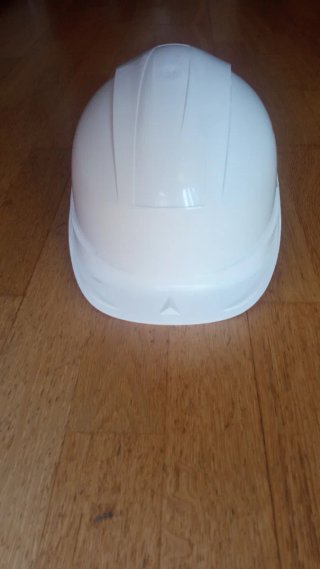 Casco de obra / seguridad / construcción blanco