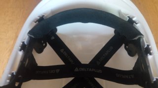 Casco de obra / seguridad / construcción blanco