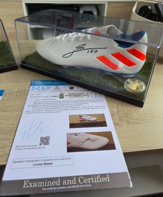 Botas Leo Messi Firmadas (Pareja)