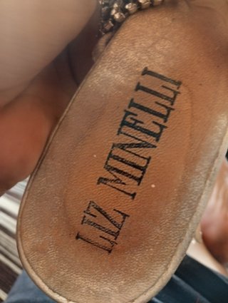 Sandalias Liz Minelli Joya Cristales Talla 37