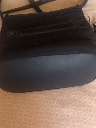 Bolso bandolera acolchado azul