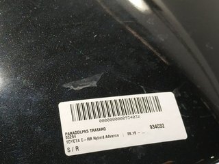 PARAGOLPES TRASERO TOYOTA C-HR (X10) M20A S / R