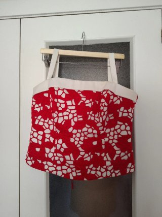 Conjunto Top y Falda Bordada Mujer
