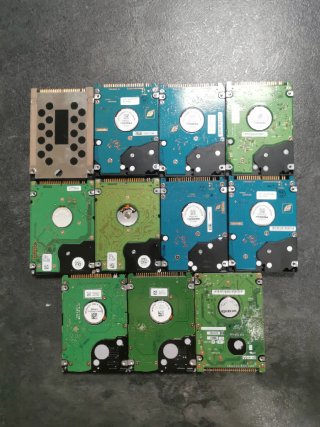 Lote 11 Discos Duros 2.5 IDE