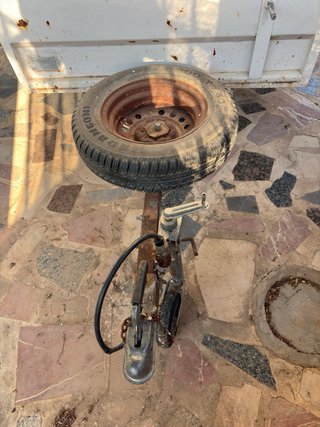 Remolque para coche de un eje 750kg
