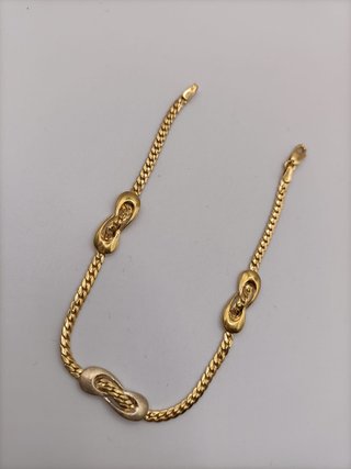 Pulsera Oro 18k - Cola de Topo - 7,42 gr