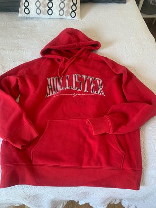 Sudadera Hollister Roja de hombre
