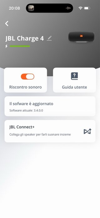 Altoparlante Bluetooth JBL Charge 4 Nero