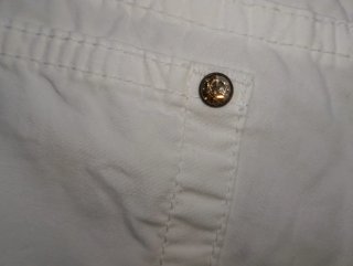 Pantalones Imperio Clandestino Blancos, fino