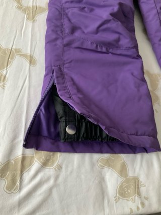 Pantalón de esquí infantil Brúgi morado
