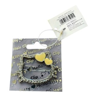 Hello Kitty Hair Clip Heart