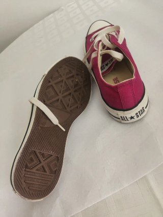 Converse rosas talla 37