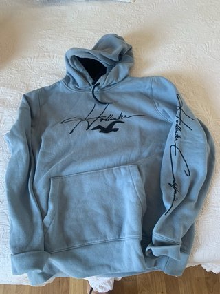 Sudadera Hollister Azul de hombre