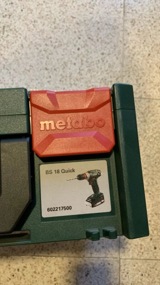 Atornillador Metabo 18V 2.0Ah