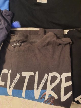 Lote 8 Camisetas Manga Corta Caballero Tallas L XL
