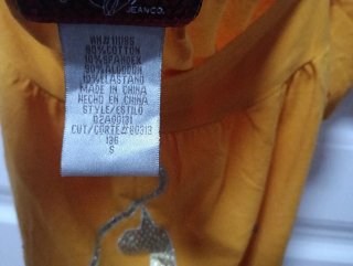 Camiseta Baby Phat T.S Algodón Talla S