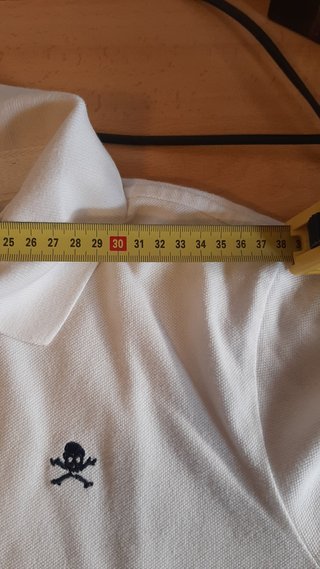 2 Polos Scalpers Hombre Naranja y Blanco