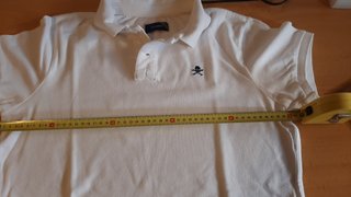 2 Polos Scalpers Hombre Naranja y Blanco