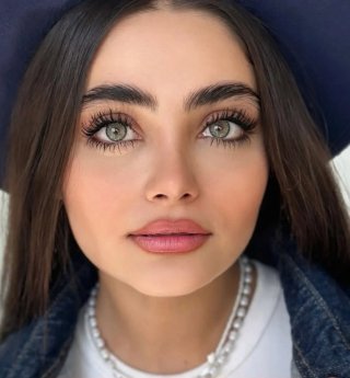 Lentillas Cleo Gris Verdoso
