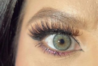 Lentillas Cleo Gris Verdoso