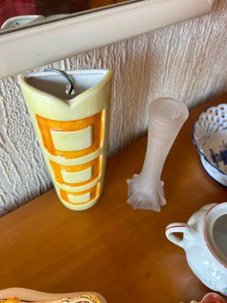 Lote de cerámica decorativa vintage