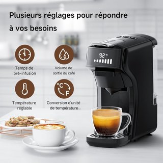 Cafetera HIBREW H1B 6-en-1 Cápsulas NUEVA